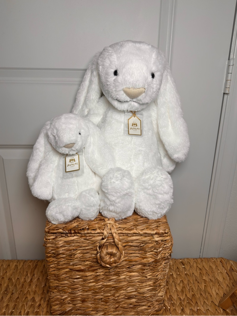 Jellycat Bashful Luxe Luna Bunny Bundle (Big & Medium) / BNWT